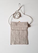 Roku darbs kaņepju šķiedras maisiņš (200x175mm)