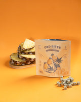 Cannabites - Funkcionāli ananāsu kubi ar kaņepju ziediem (liels 60 gab iepakojums, 300 mg)